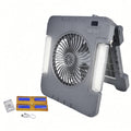 Ventilador lámpara solar