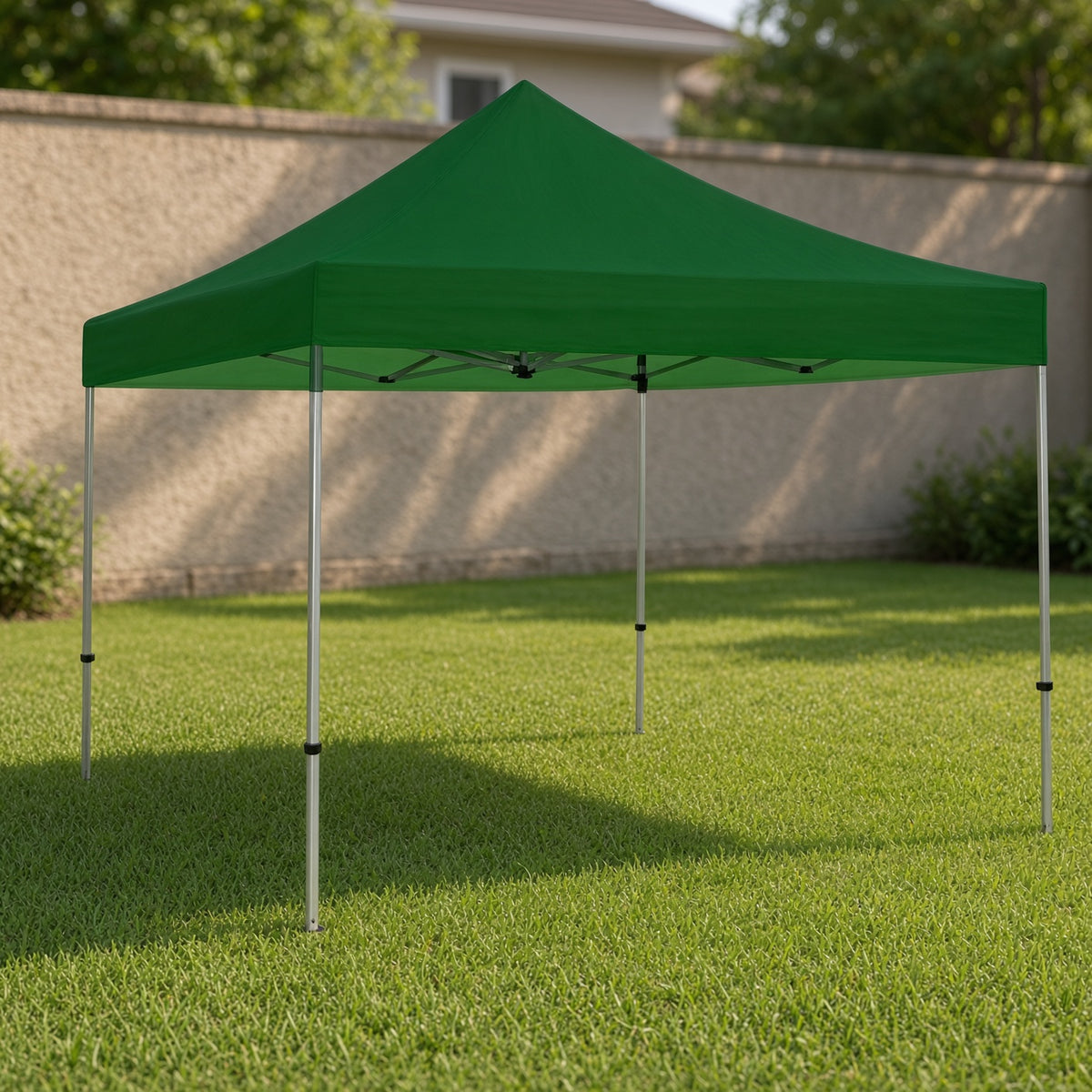 Gazebo plegable estructural reforzado 3x3mts. Verde