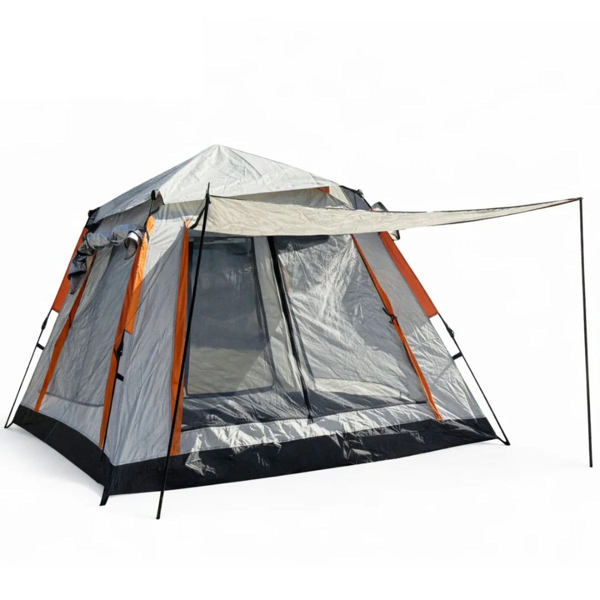 Carpa Vigore autoarmable con toldo 6 personas 240 x 240 x 160 cm gris