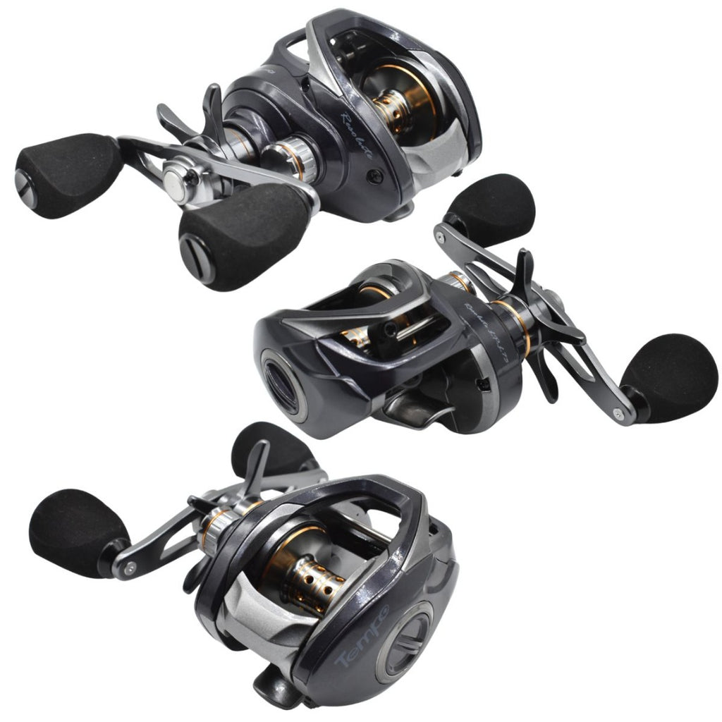 Reel de pesca zurdo 7.3:1 Tempo