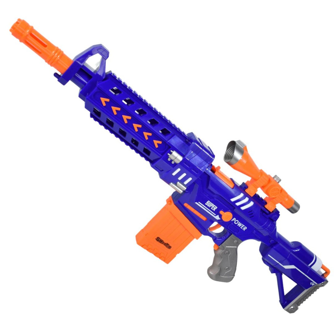 Rifle automatico con lanzadores de espuma 80x25cm.