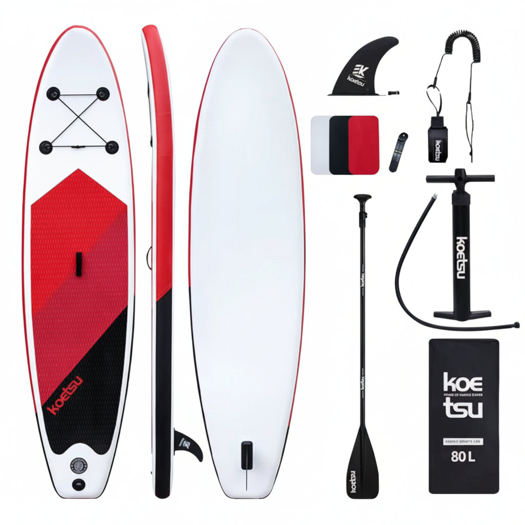 Tabla de Stand Up Paddle inflable con kit completo 3.2mts. Roja