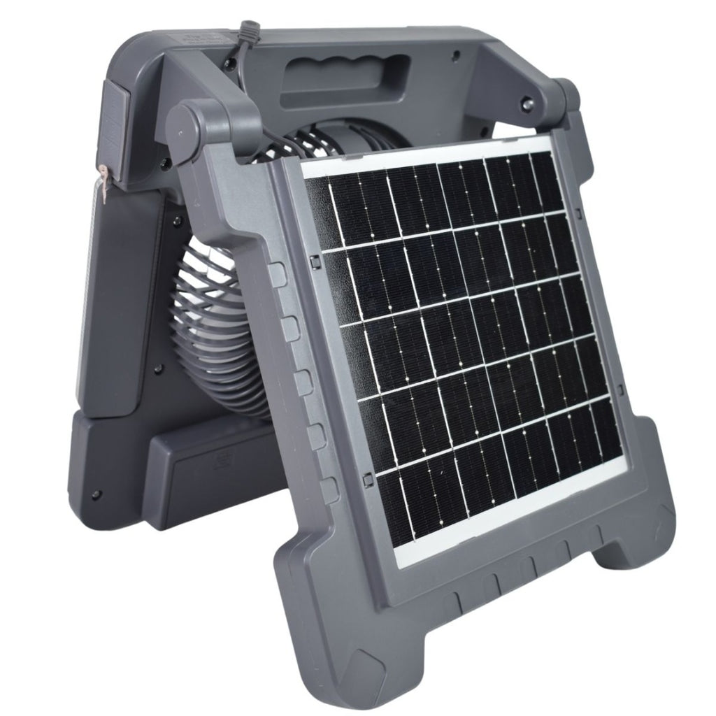 Ventilador lampara solar