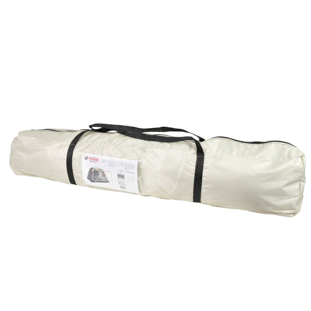 Carpa Vigore autoarmable con toldo 6 personas gris