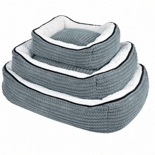 Camas para mascotas x3 unidades gris
