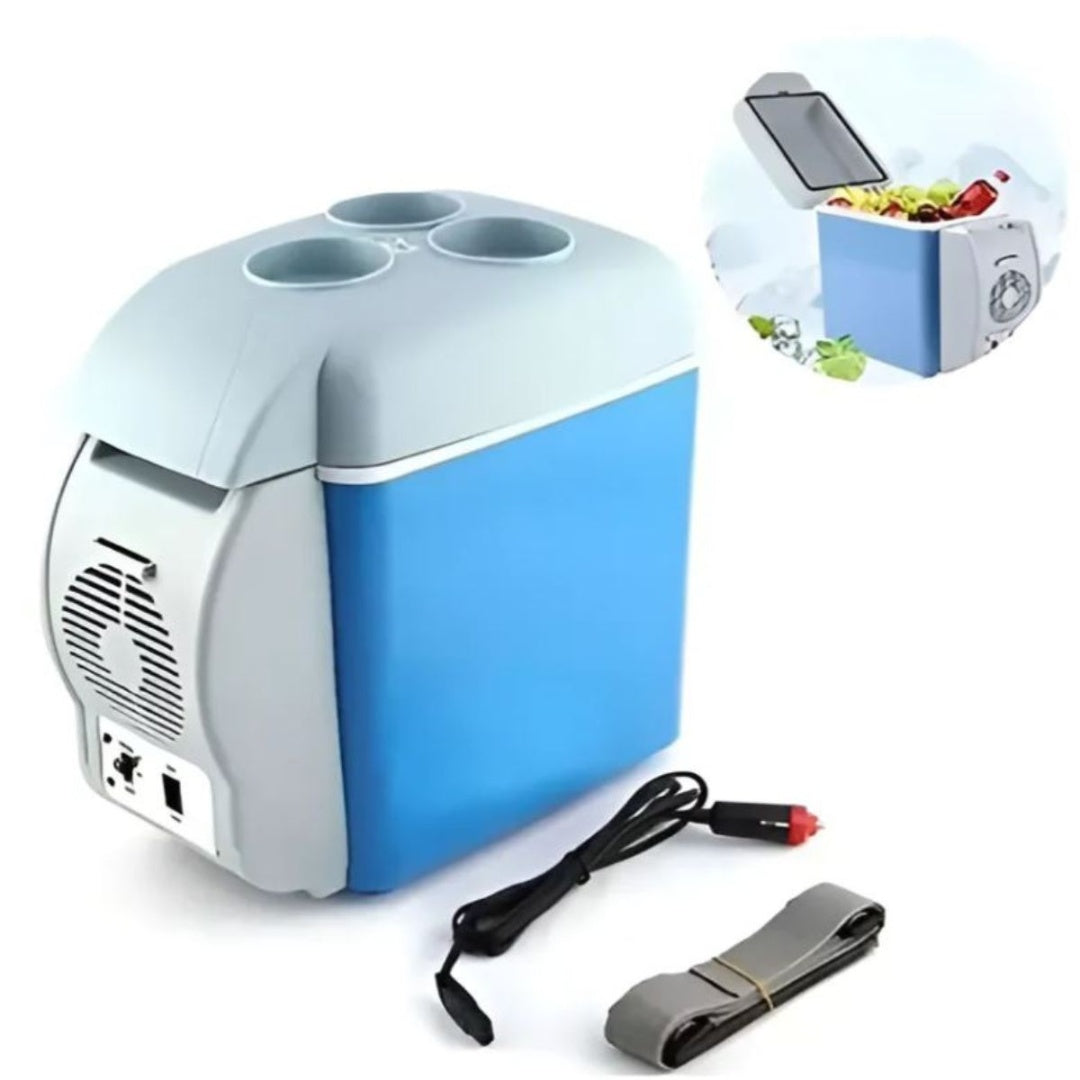 Mini refrigerador portátil de 7.5 litros para autos