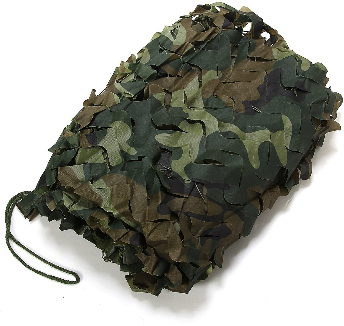 Toldo malla sombra de tela oxford verde camuflado de 3 x 3 metros