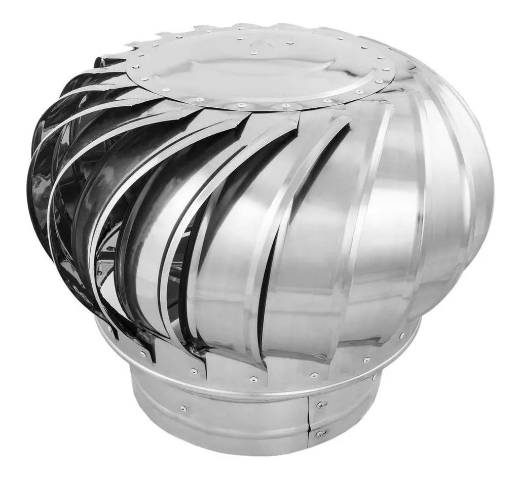 Extractor eólico de acero inoxidable de 50cm de base