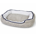 Set de tres camas para mascotas gris claro