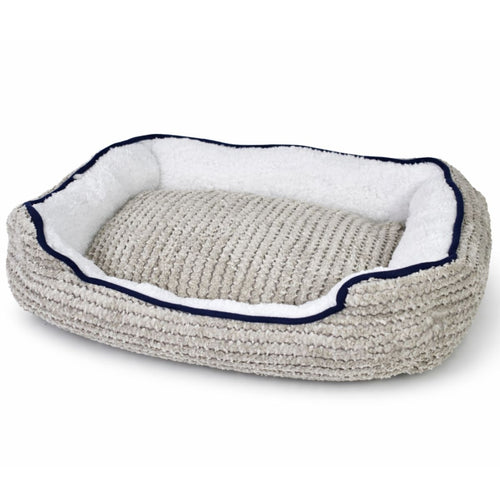 Set de tres camas para mascotas gris claro
