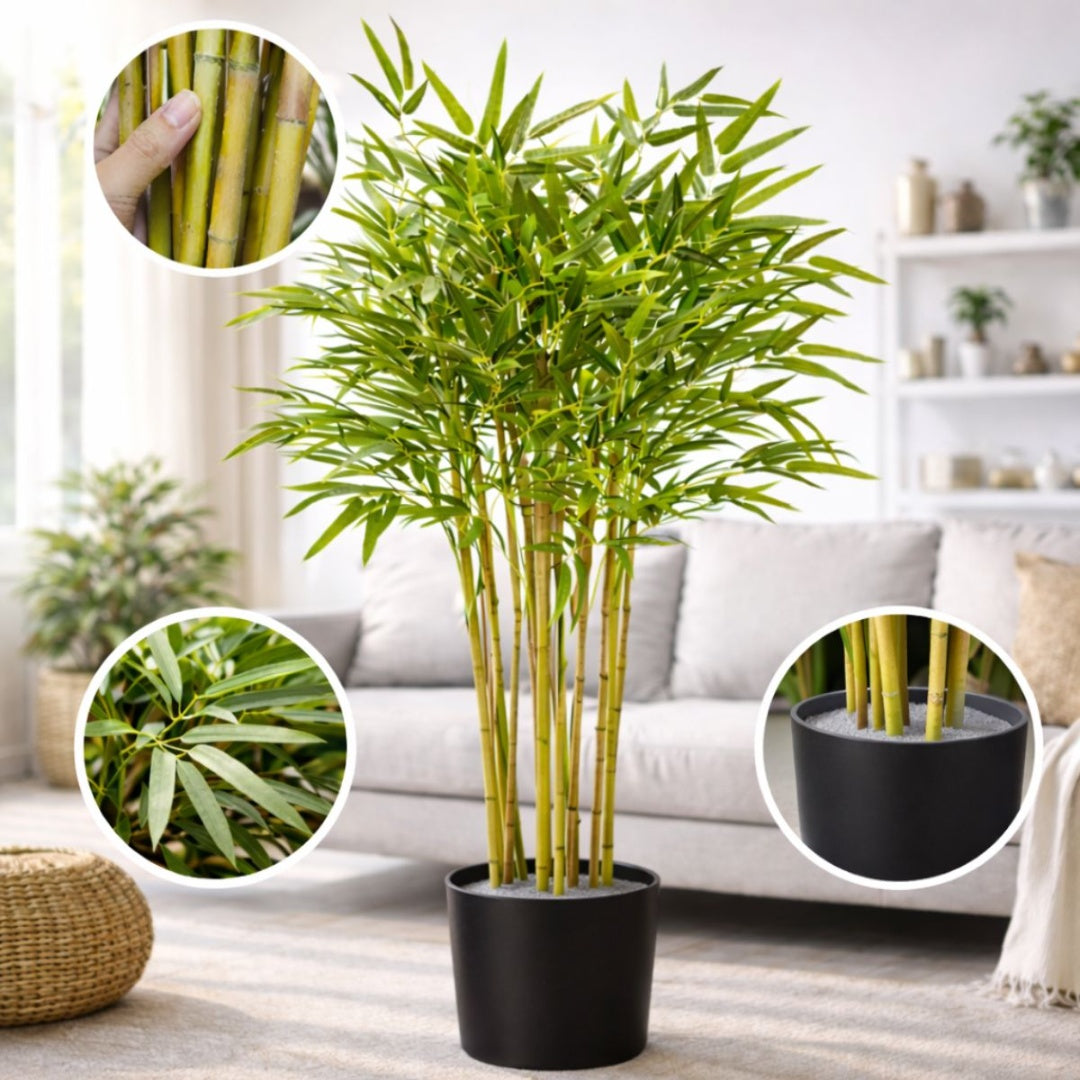 Planta artificial de bambú de 1.20 metros