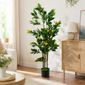 Planta artificial limonero decorativo de 1.4 metros