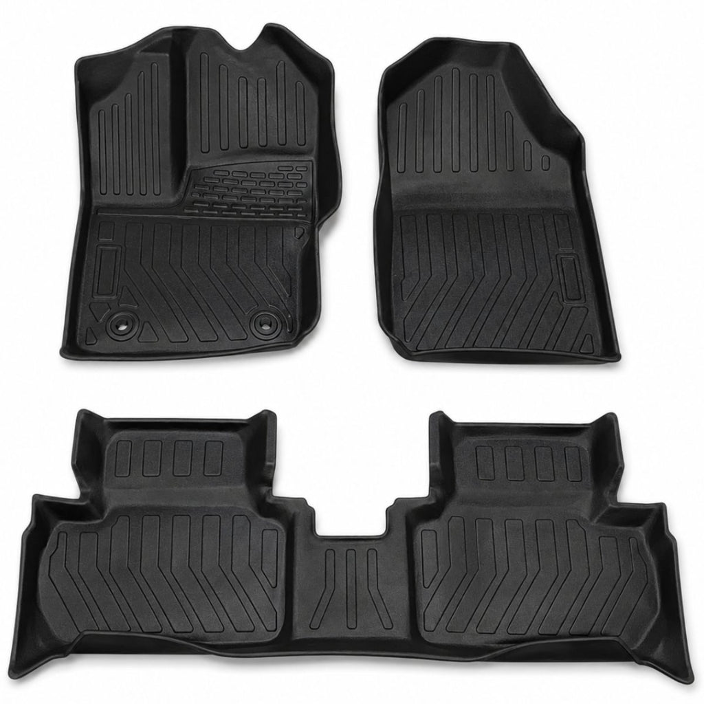Alfombras bandeja para el piso del BYD Yuan Pro, set de 3