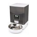 Comedero automático para mascotas de 3 litros con plato de acero inoxidable