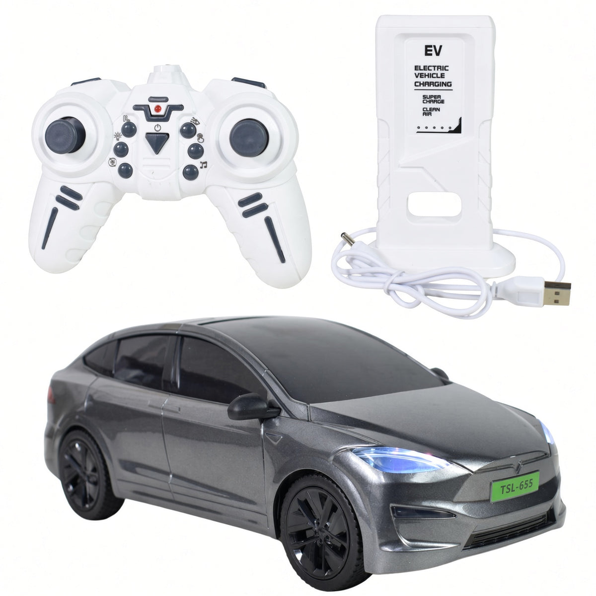Auto a control remoto con cargador 2.4Ghz